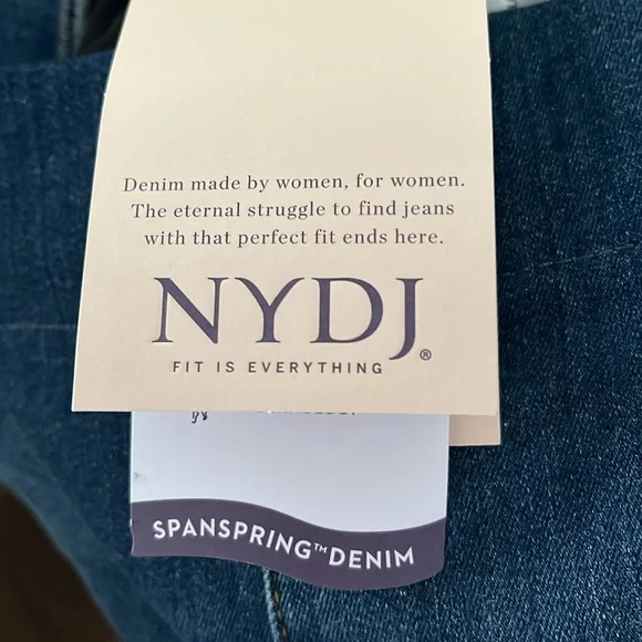 NYDJ Pull-On Super Skinny Ankle Jeans with slit - Picture 8 of 9